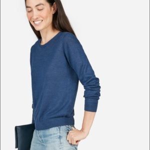 Everlane The Linen Crew Sweater